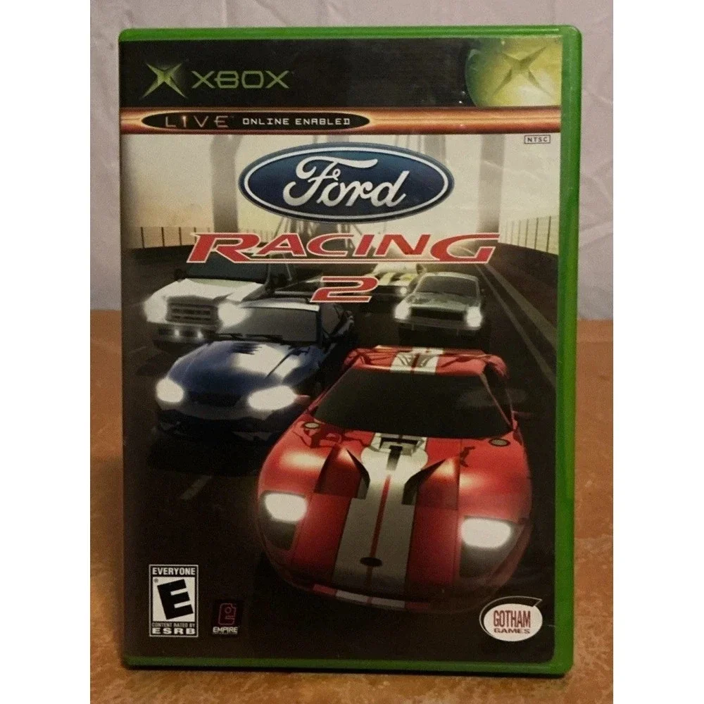 Ford Racing 2 Microsoft Original Xbox Complete In Box With Manual, Scratched